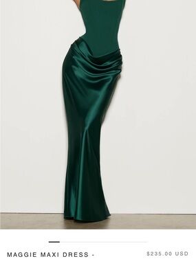Maggie Maxi Dress - Emerald Green